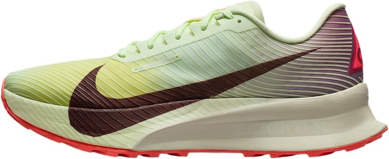 Nike ACG Ultrafly Trail Racing Shoes (Volt Tint/Steam/Sea Glass/Burgundy Ash) Si