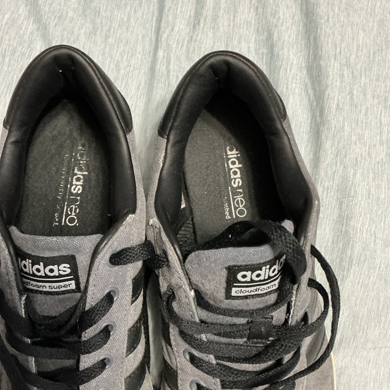 adidas Neo Cloudfoam Super Daily Shoes Men, Size 10 Gray/Black gallery