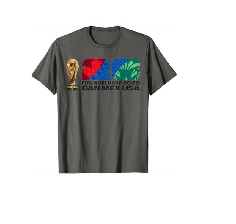 FIFA World CUP26 FIFA Host Country Trophy Color T-Shirt