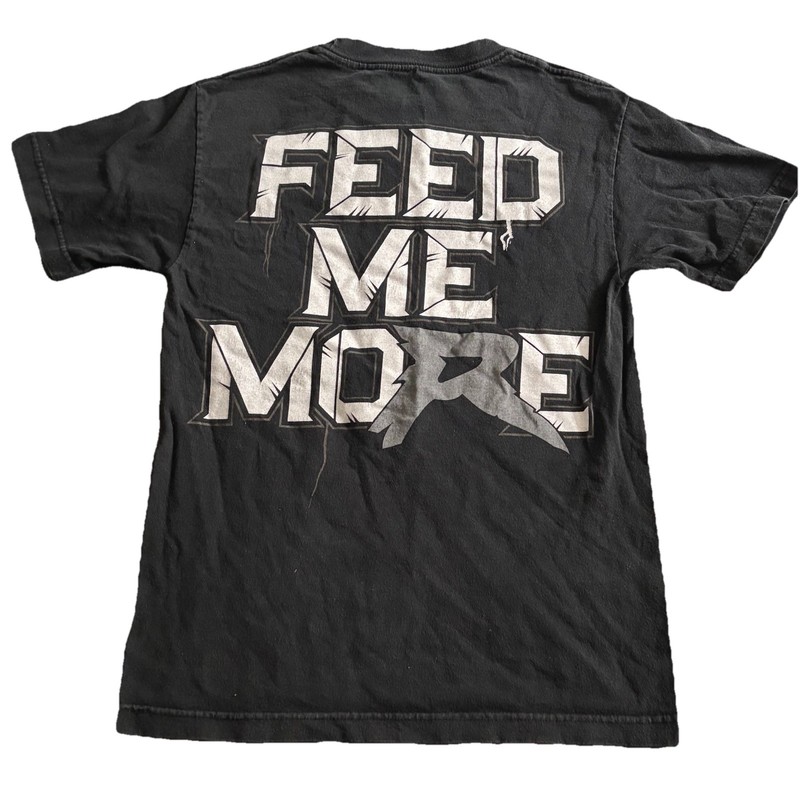 WWE Ryback Mens Small Feed Me More Graphic Wrestling T-Shirt Black gallery