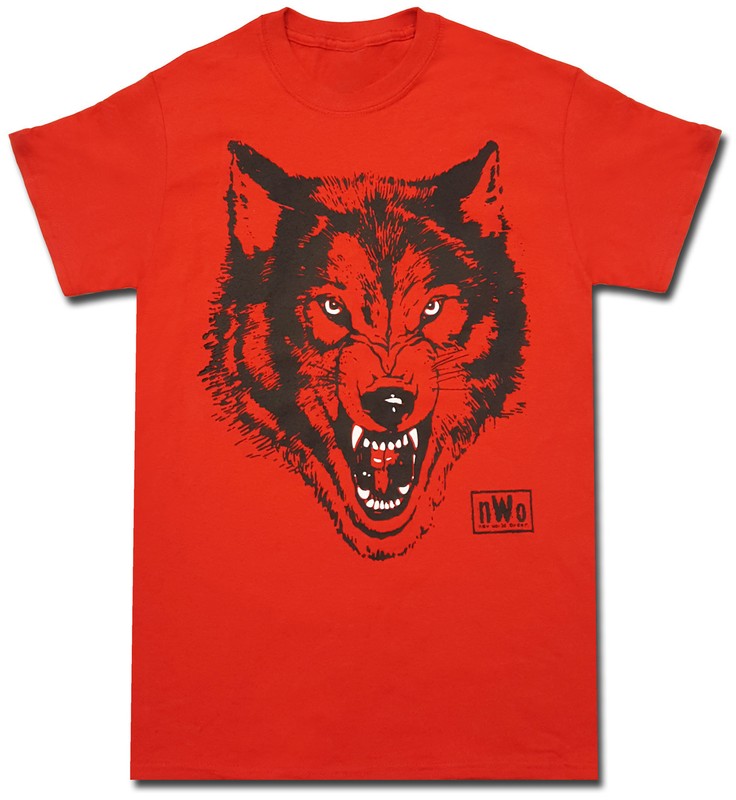 Unisex NWO New World Order Wolfpac Logo Halloween Cosplay Costume T-Shirt