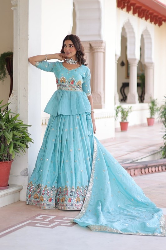 Designer Stitched Readymade Lehenga Choli suit Wedding Partywear Pakistani Suit gallery