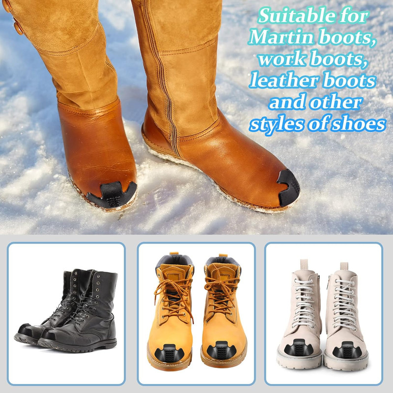 8 Pcs Boot Toe Protectors Work Boot Guards Shoe Toe Cap Work Shoe Cover Accessor gallery