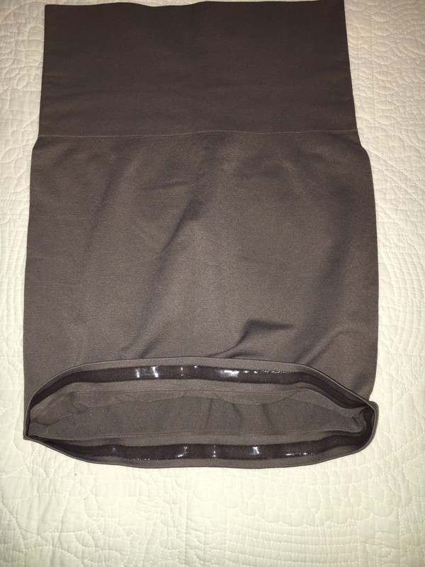 NWOT YUMMIE Firm Shapewear Half Slip Skirt - Mink -size M/L - w/ Non-slide edge. gallery