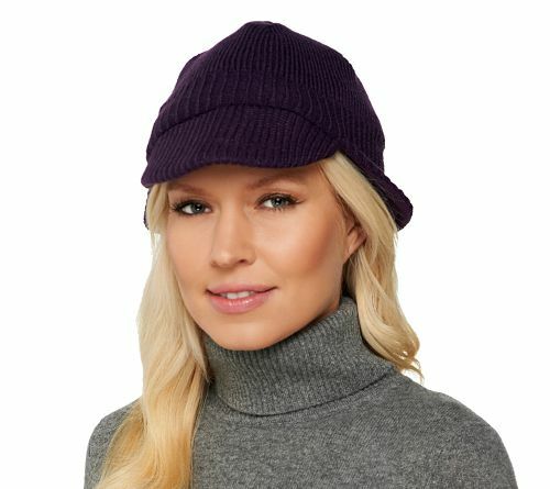 DUE NORTH Wind Resistant Knit Cap w/ Ear Flaps A258680