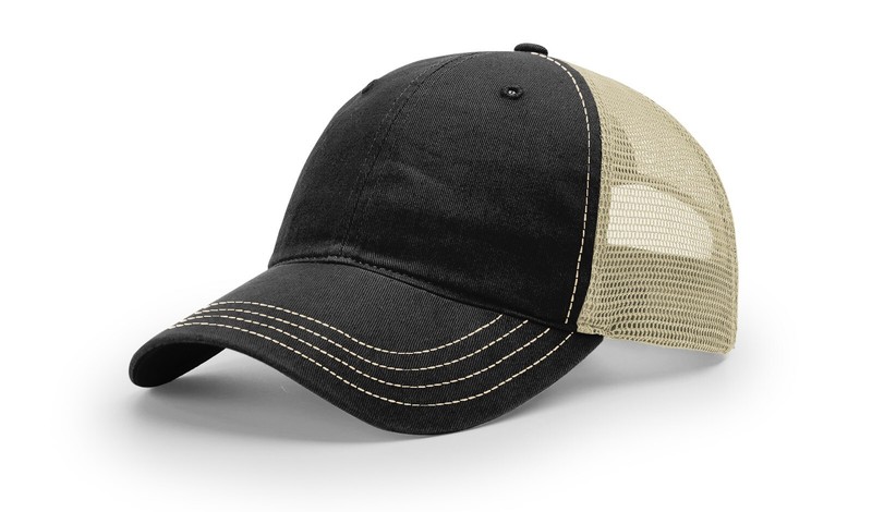Richardson 111 Garment Washed Trucker Hat Unstructured Mesh Back Relaxed OSFM gallery