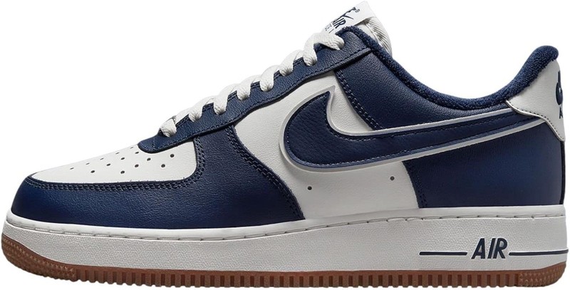 Nike Air Force 1 ’07 Lv8 Mens Shoes Size – 8.5,Sail/Midnight Navy – Sail/Midnigh