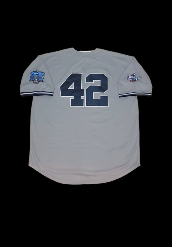 Mariano Rivera 1998 New York Yankees World Series Men's Road Baseball Jersey