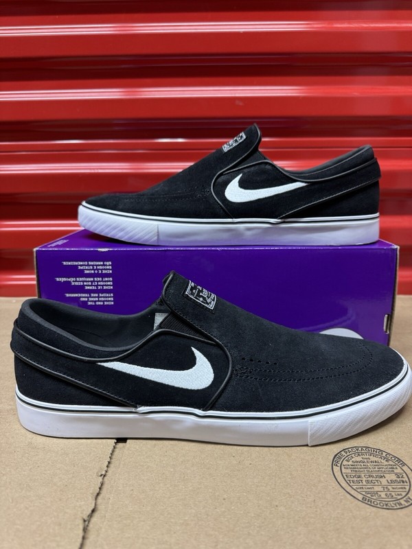Men’s Size 9.5 – Nike SB Zoom Janoski+ Slip ‘Black White’ FN5893-001