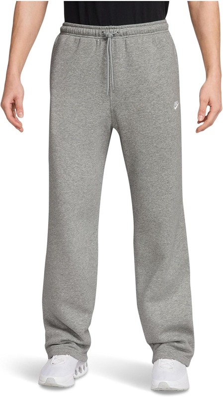 Nike Men’s Sportswear Club Fleece Bungee Pants, Dark Grey Heather/Light Smoke Gr