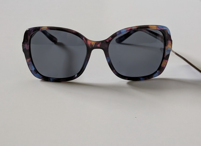 Panama Jack Polarized Sunglasses PJL POL 23 504 MULTI Tones of Blue, Brown Gold