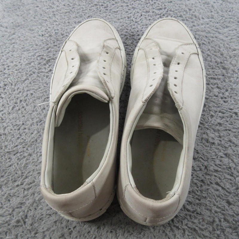 Common Projects WOMAN Shoes Womens Size 7.5 Beige Leather Sneakers 6095 38 0506 gallery