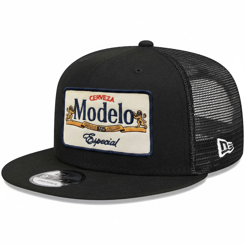 Modelo Especial Beer Logo Patch Snapback Hat 9FIFTY Style Trucker Cap