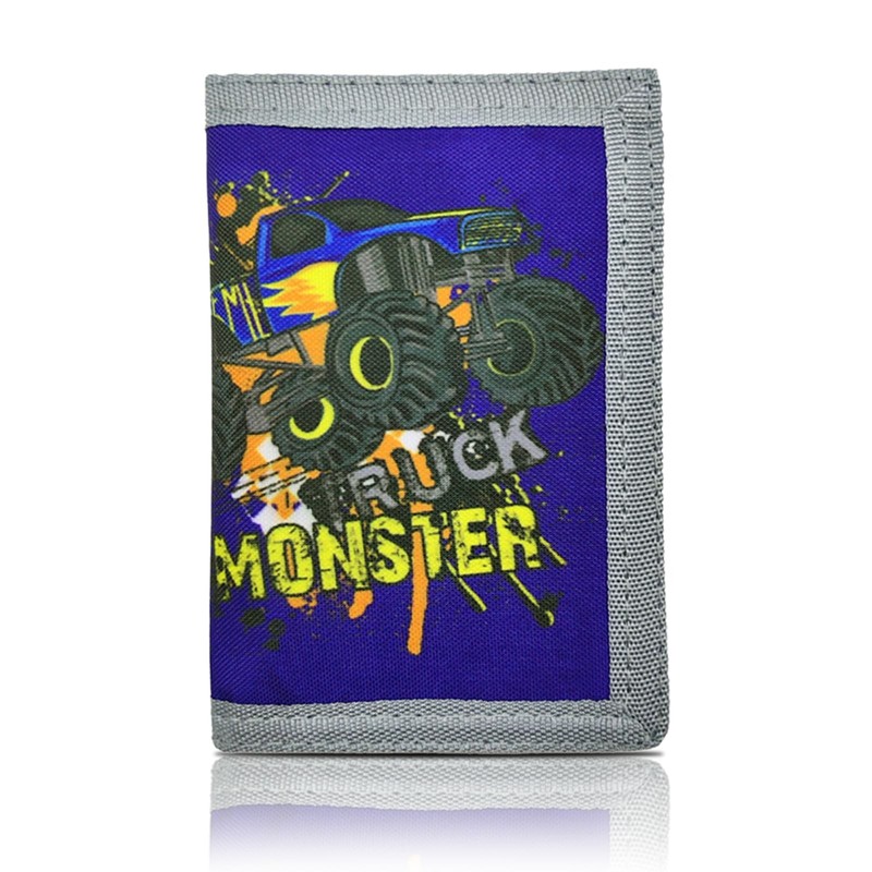 JONYEE RFID Trifold Canvas Outdoor Sports Wallet for One Size, Boy 09