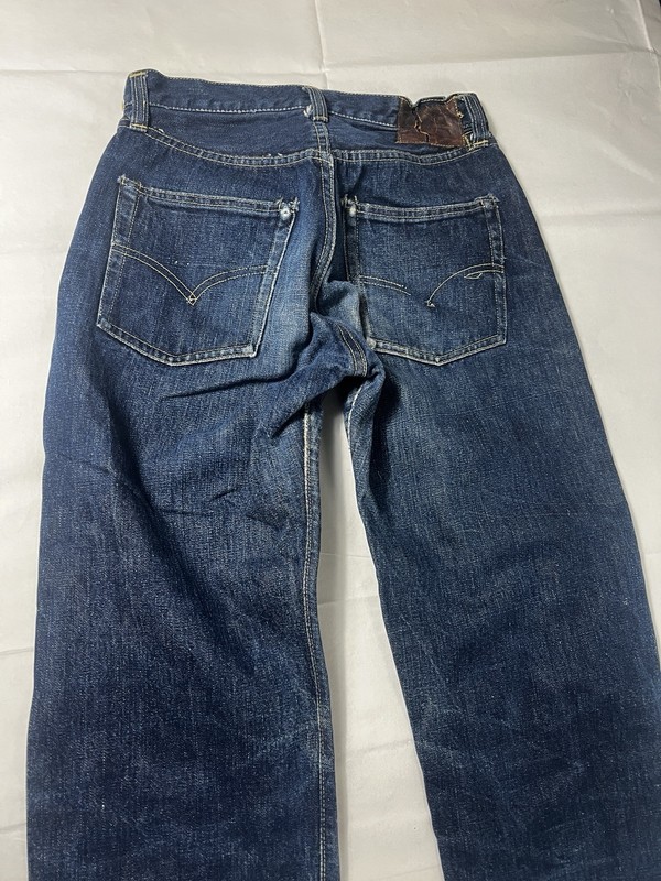 40's Vintage Levi's 503BXX Jeans Size 27 Big E (missing) Redline Hidden Rivet gallery