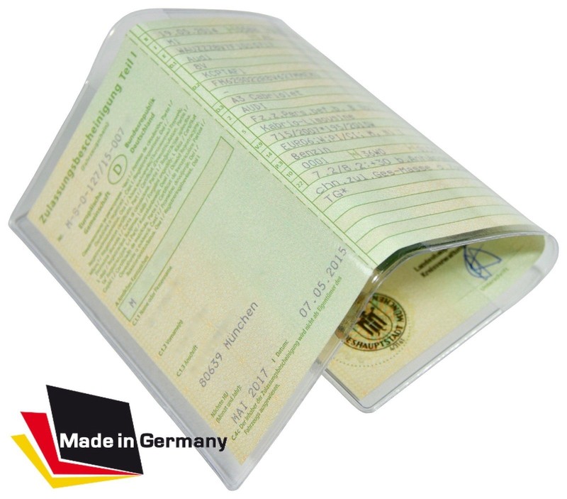 Car Licence Protective Cover NEW Vehicle Licence Folder ID Holder EC Credit Card Sleeve