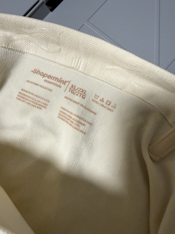 Shapermint Essentials High-Waisted Firm Shaping Shorts Beige Women’s L/2XL gallery