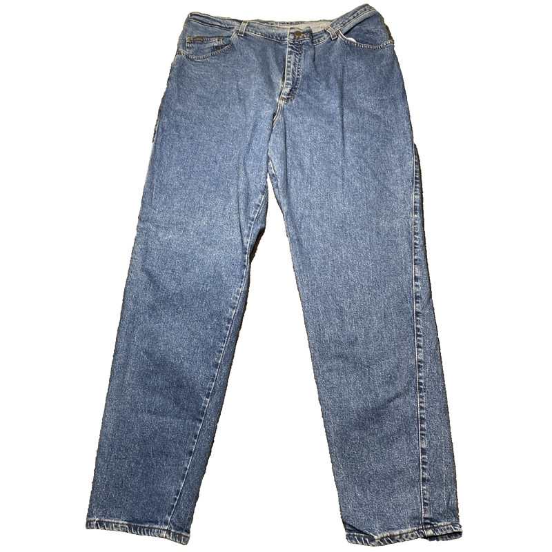 DENIM RIDERS STRAIGHT TAPPERED LEG JEANS’ PLUS SIZE 22 L