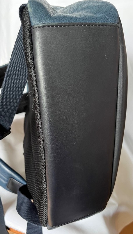 Coach Camden Leather Backpack Blue & Black F71060 Excellet! Unisex gallery