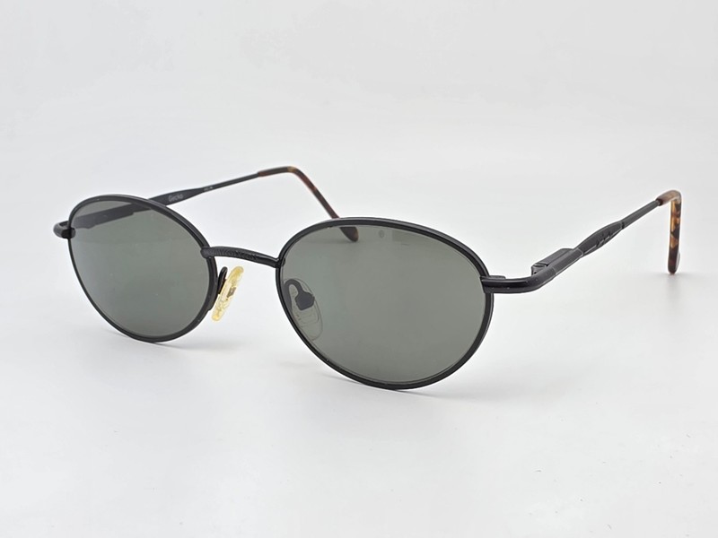 Reptile Gecko Matte Black Frame Polarized G-15 Green Glass Lens Sunglasses 48mm gallery