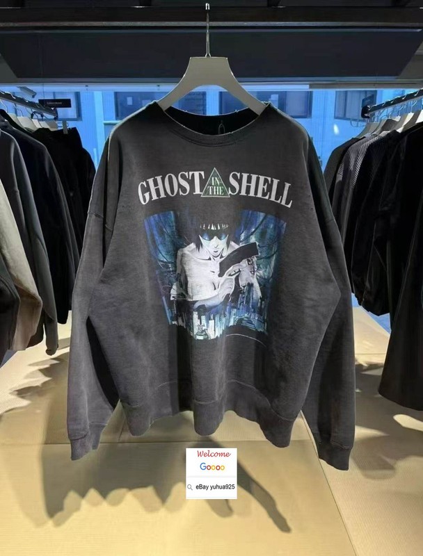 24AW SAINT VINTAGE WASHED HOODIE HIP HOP GHOST PULLOVER JUMPER SWEATSHIRT TOP gallery
