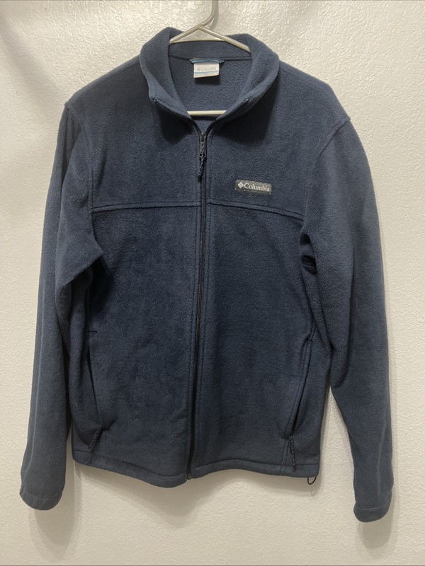 Columbia Men’s M Steens Mountain 2.0 Full Zip Fleece Jacket Blue