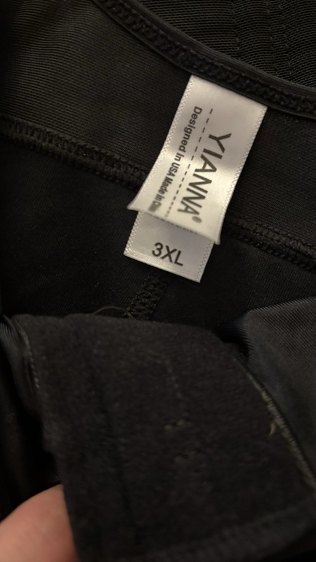 YIANNA Tummy Control Shapewear Bodysuit Size 3XL NWT gallery
