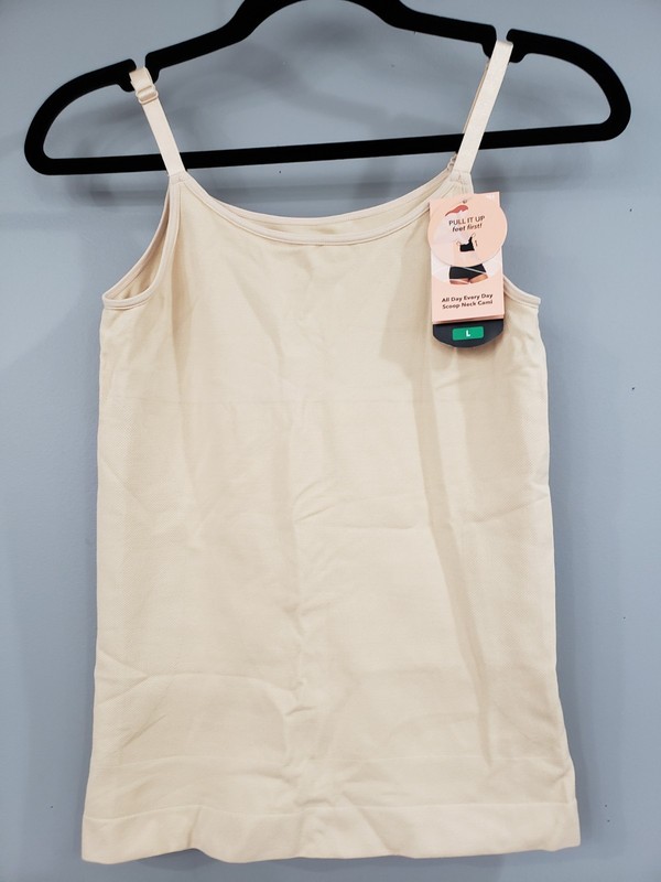 NWT Shapermint Essentials Women’s L All Day Every Day Scoop Neck Cami 62001