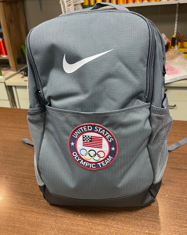 Nike 26L Mesh Backpack made for US Olympic Team- Flint Gray(BA6050-657-Misc)