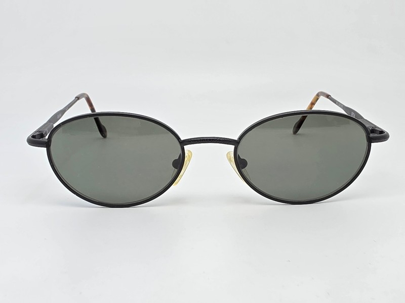 Reptile Gecko Matte Black Frame Polarized G-15 Green Glass Lens Sunglasses 48mm gallery