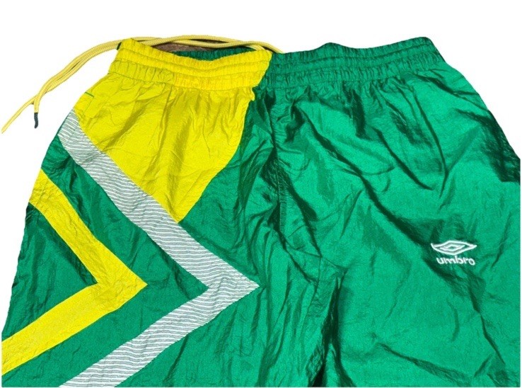 UMBRO Premier Track Pants Mens Medium Green Running Jogging RN# 67891 Vintage gallery