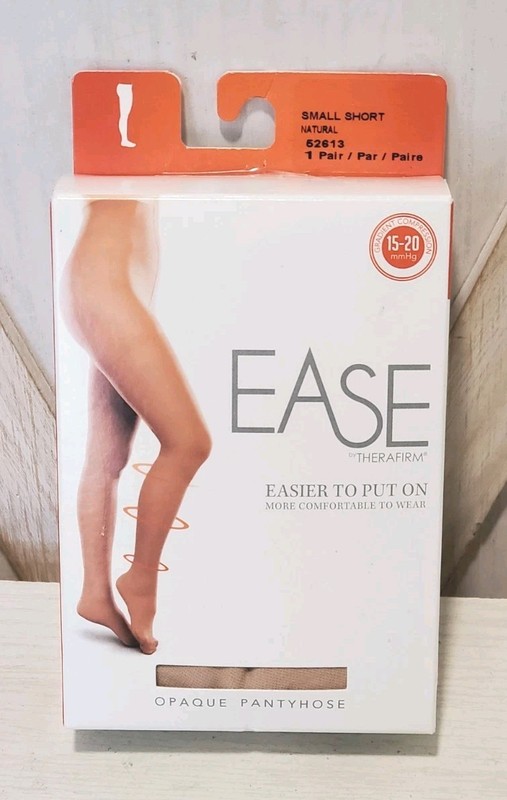 EASE by Therafirm Women’s Opaque Pantyhose 20-30 mmHg Natural