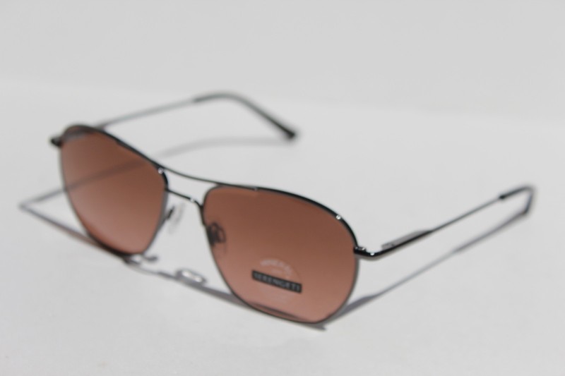 SERENGETI Lunger POLARIZED Sunglasses Gunmetal/Mineral Gradient NEW SS545003 gallery