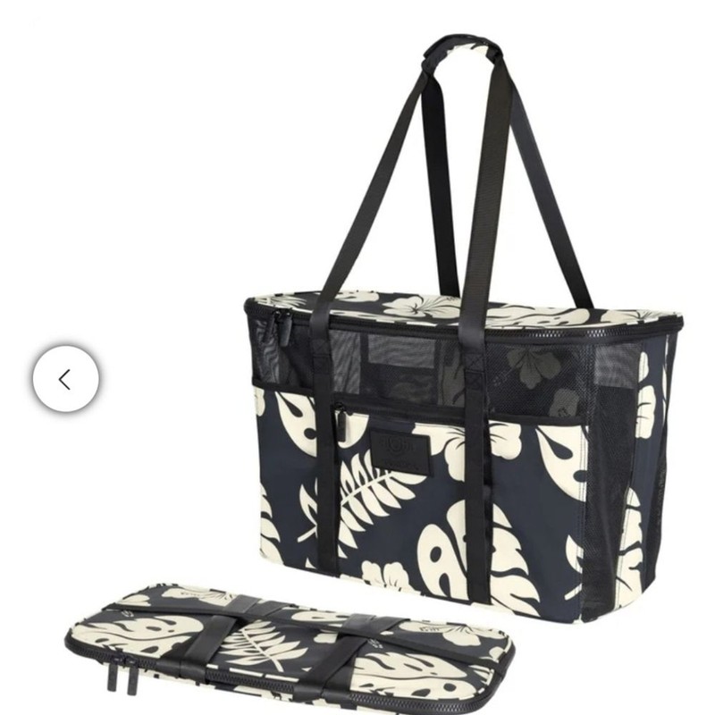 ALOHA Collection CleverMade Collapsible Beach Tote