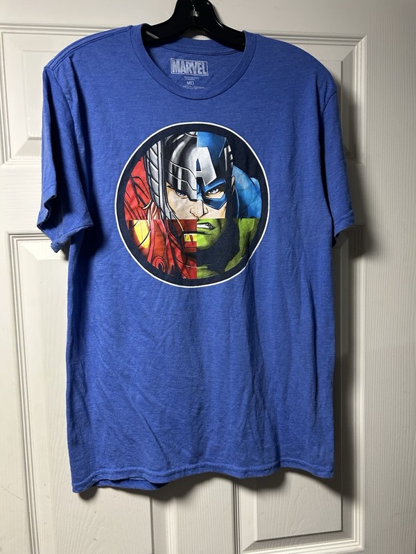 Marvel Short Sleeve Tee Unisex Men’s Medium Women’s Large Officially Licensed
