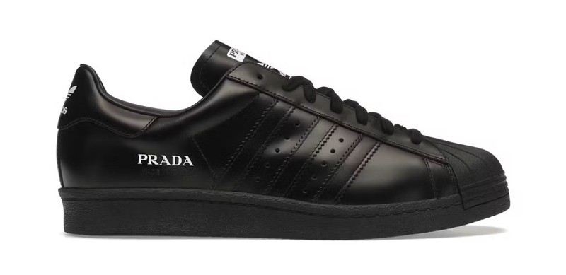 Size 6 – Prada x adidas Superstar Core Black