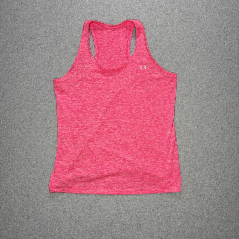 Under Armour, Tank Top, Tech Tank, HeatGear, Pink, Women’s, Size medium