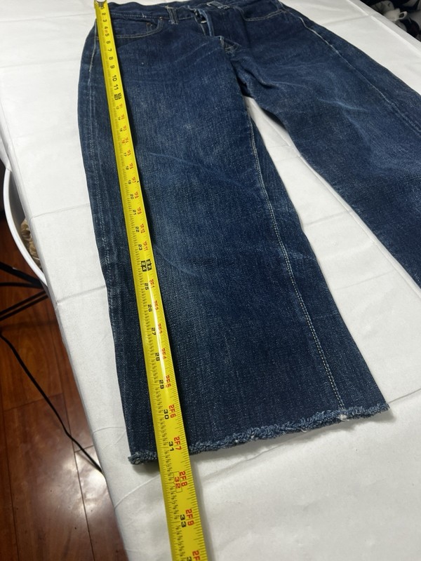 40's Vintage Levi's 503BXX Jeans Size 27 Big E (missing) Redline Hidden Rivet gallery