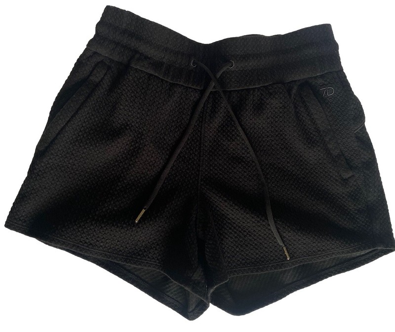 7D 7 Diamonds Restoration 3” Short, Women’s XS Black