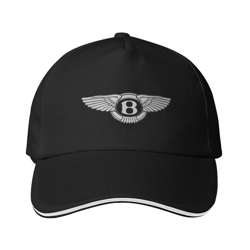 Bentley Sun Hat Classic Adjustable Sports Style Baseball Cap Golf Hat Black gallery