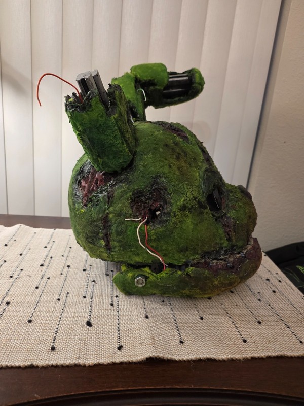 FNAF springtrap cosplay head, five nights at freddys life sized prop and mask gallery