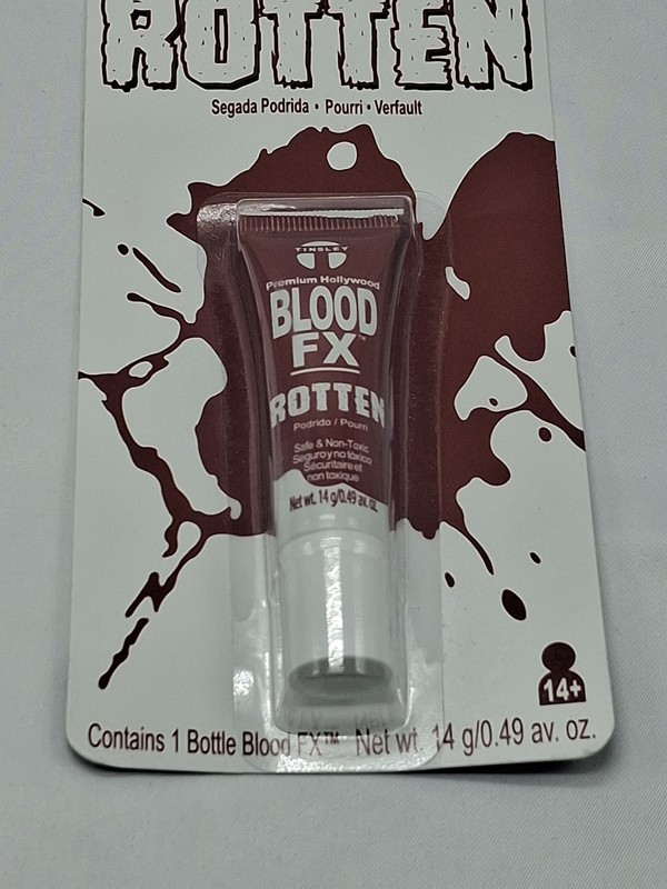 Tinsley Transfers Fake Blood Fx Halloween Zombie Rotten Effects - Dark Red gallery