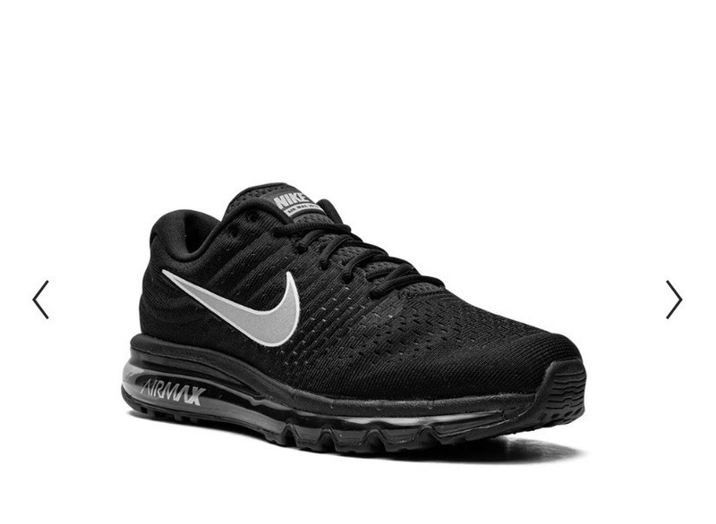 Size 10.5- Nike Air Max 2017 Black/White- Anthracite Men’s gallery