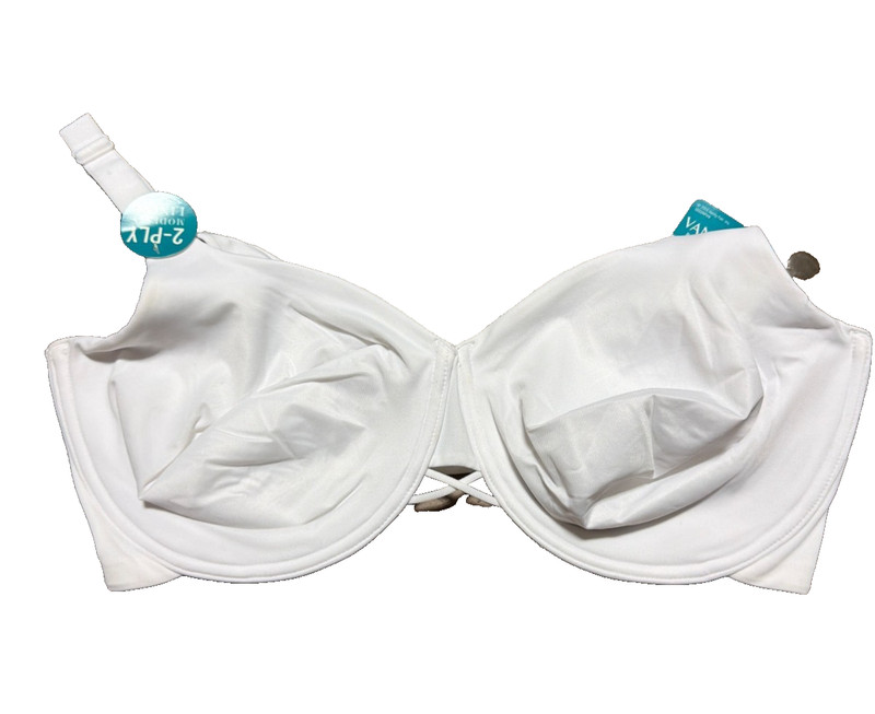 Vanity Fair Radiant Collection Underwire Bra 40DD Star White 76571 New