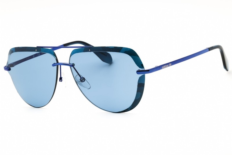 ADIDAS ADIR018-90V-63 Sunglasses Frame Size 63mm 145mm 12mm BLUE Men gallery