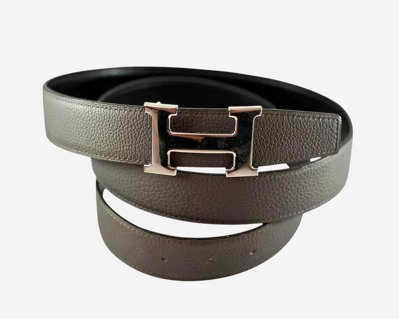 Hermes Belt Set Reversible Silver Hardware Buckle 2023 Full Set EXCLUSIVE