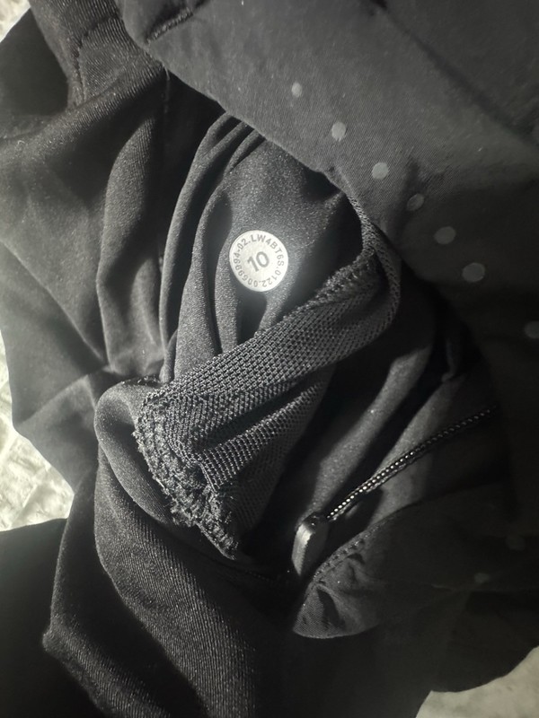 Lululemon Women's Down For It All Jacket Size 10 Black Hooded Puffer (Bnegra) gallery