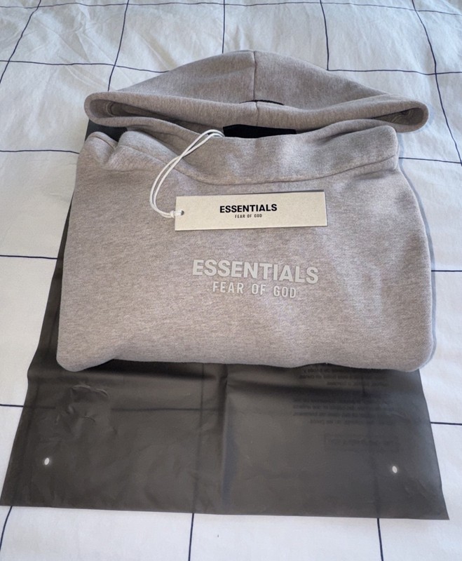 Fear of God – Essentials/ Beige hoodie XXL