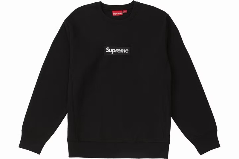 Supreme Box Logo Crewneck (FW18) SIZE M USED ✅FREE SHIPPING✅