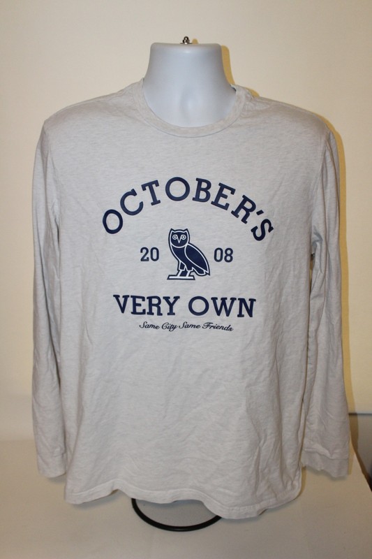 OVO October’s Very Own Long Sleeve T-Shirt XL (L) 2008 Same City Friends Drake
